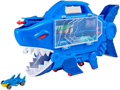 Teamsterz - Beast Machines Shark Destroyer With 4 Pieces