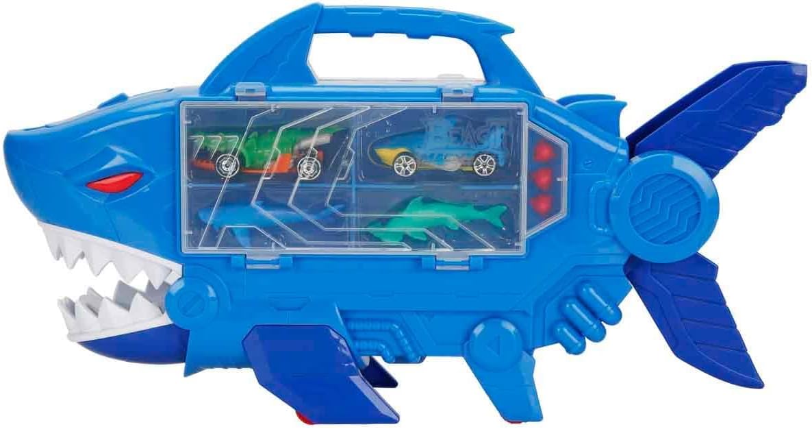 Teamsterz - Beast Machines Shark Destroyer With 4 Pieces