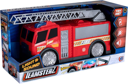 Teamsterz Brandweerwagen met medium licht en geluiden