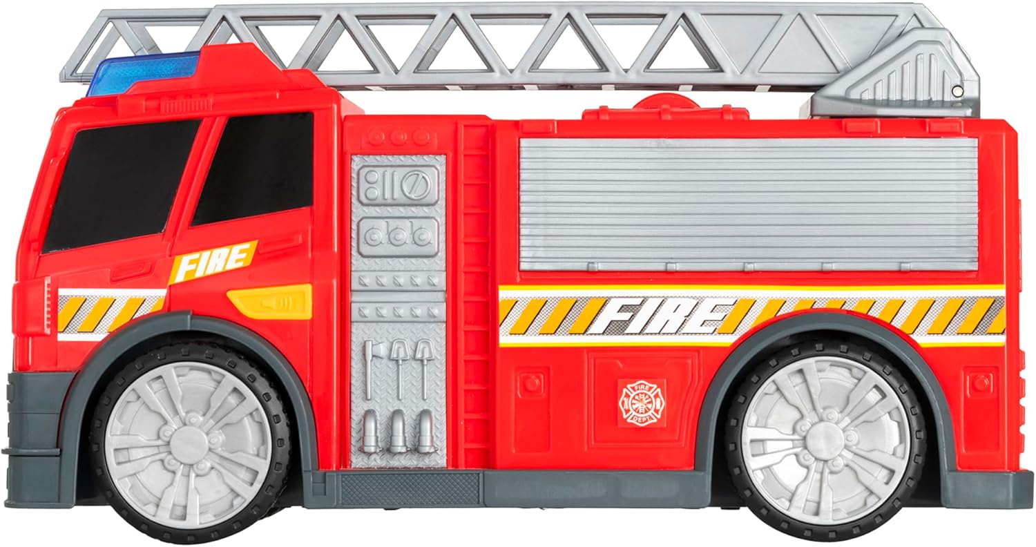 Teamsterz Brandweerwagen met medium licht en geluiden