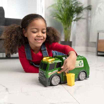 Teamsterz - Mighty Machines Value Medium Light And Sound Recycling Truck