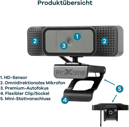 Proxtend - X301 Full Hd Webcam