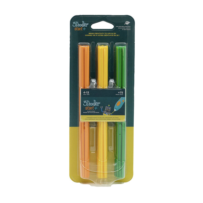 Spectron - 3Doodler Navulverpakking Start+ - Oranje/Geel/Groen