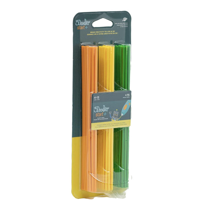 Spectron - 3Doodler Navulverpakking Start+ - Oranje/Geel/Groen