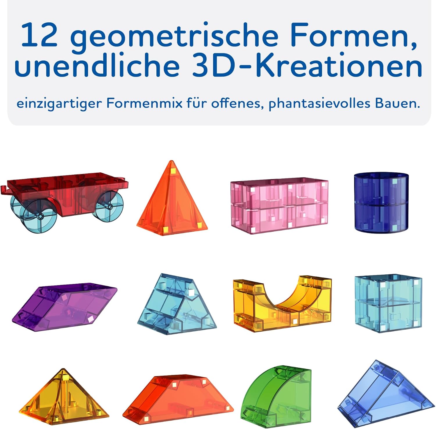 Cubixx Magnetische Bouwspeelgoed - 64dlg.