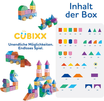 Cubixx Magnetische Bouwspeelgoed - 64dlg.