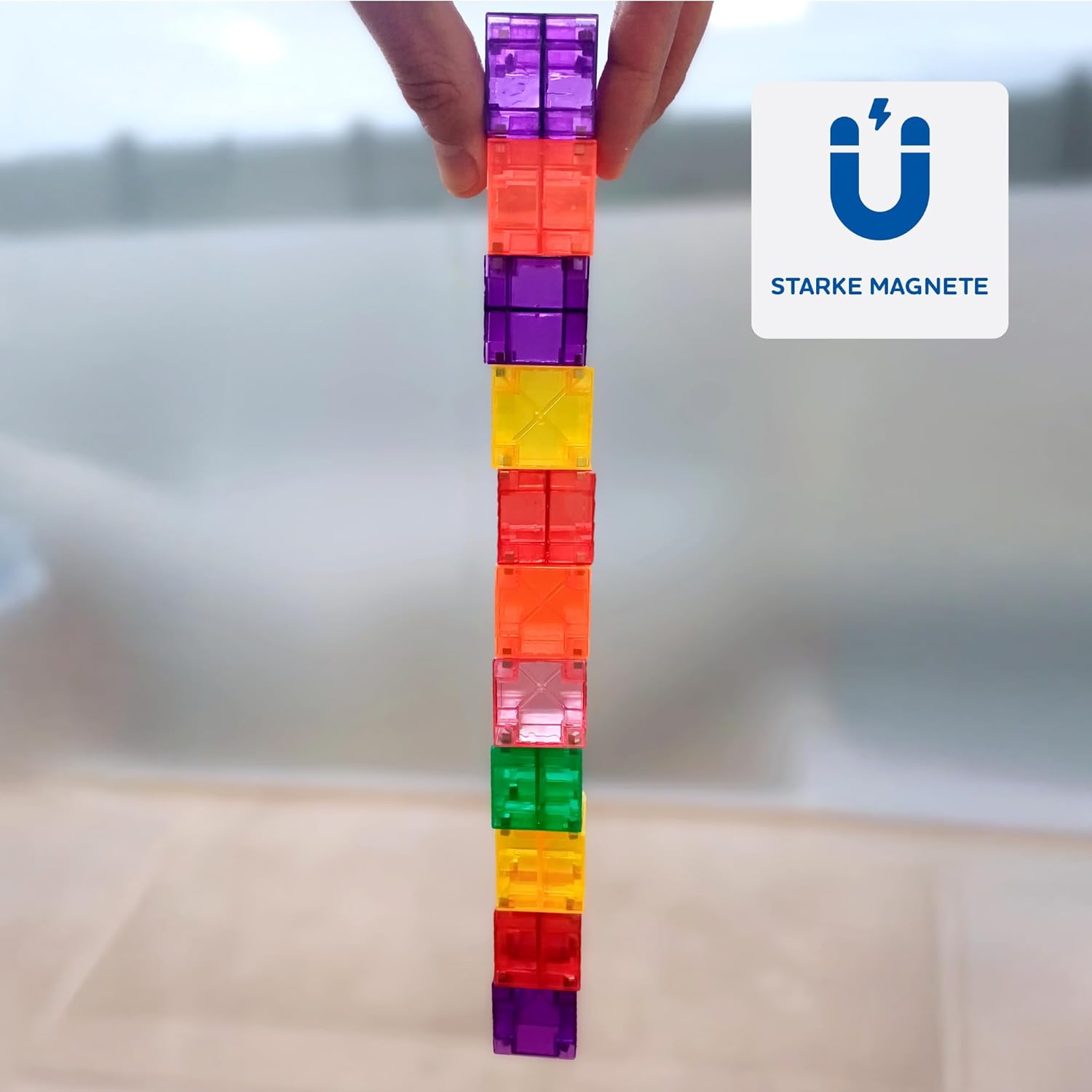 Cubixx Magnetische Bouwspeelgoed - 64dlg.