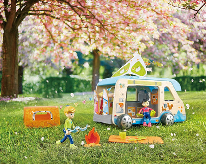 Hape - Hape Houten Avonturenbus Poppenhuis