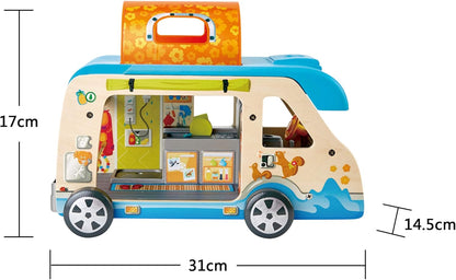 Hape - Hape Houten Avonturenbus Poppenhuis