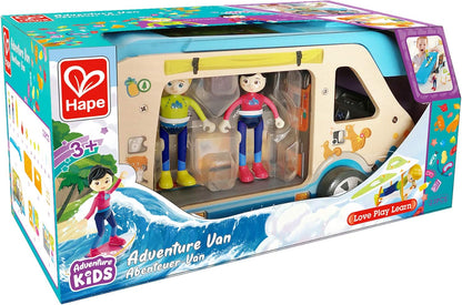 Hape - Hape Houten Avonturenbus Poppenhuis