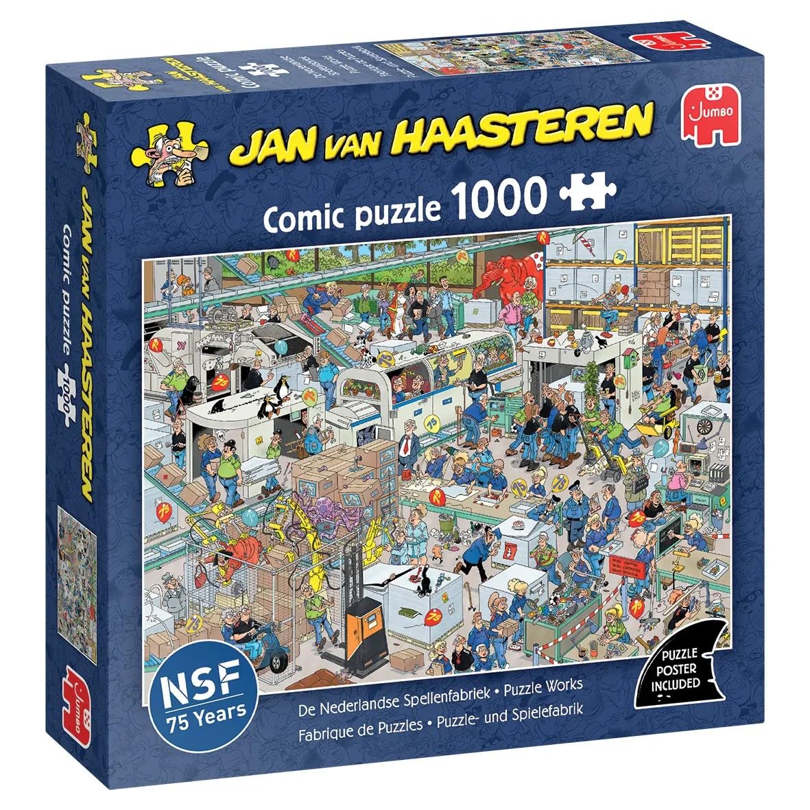 Jumbo - Jan van Haasteren Legpuzzel - De Nederlandse Spellenfabriek - 1000st.