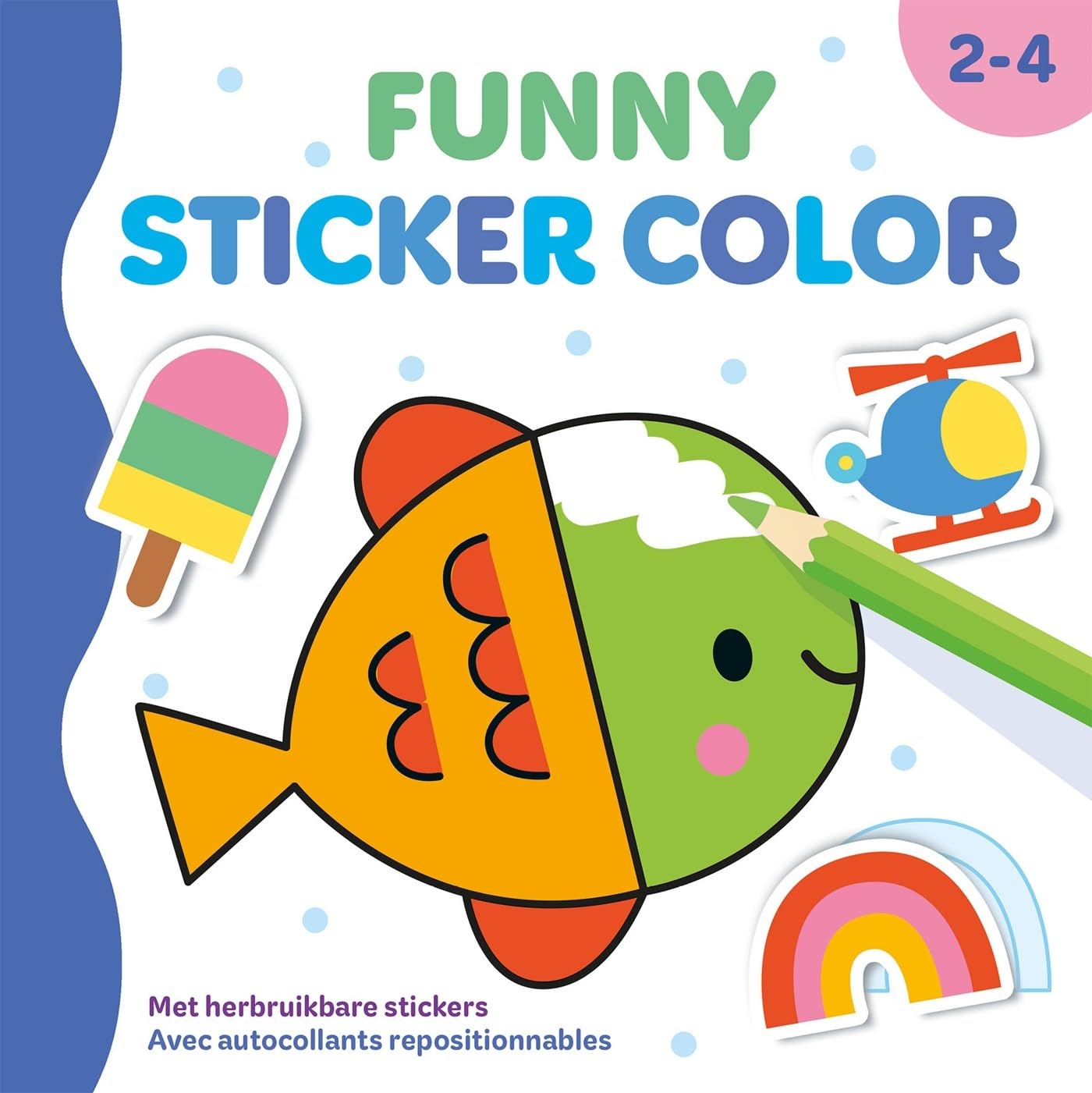 Funny Sticker Color (2-4 j.) / Funny Sticker Color (2-4a.