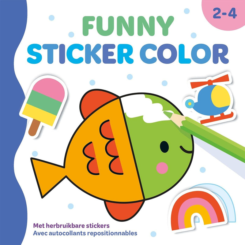 Funny Sticker Color (2-4 j.) / Funny Sticker Color (2-4a.