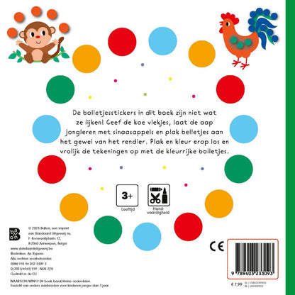 Wins Holland - Bolletjes Stickerboek Allemaal diertjes!