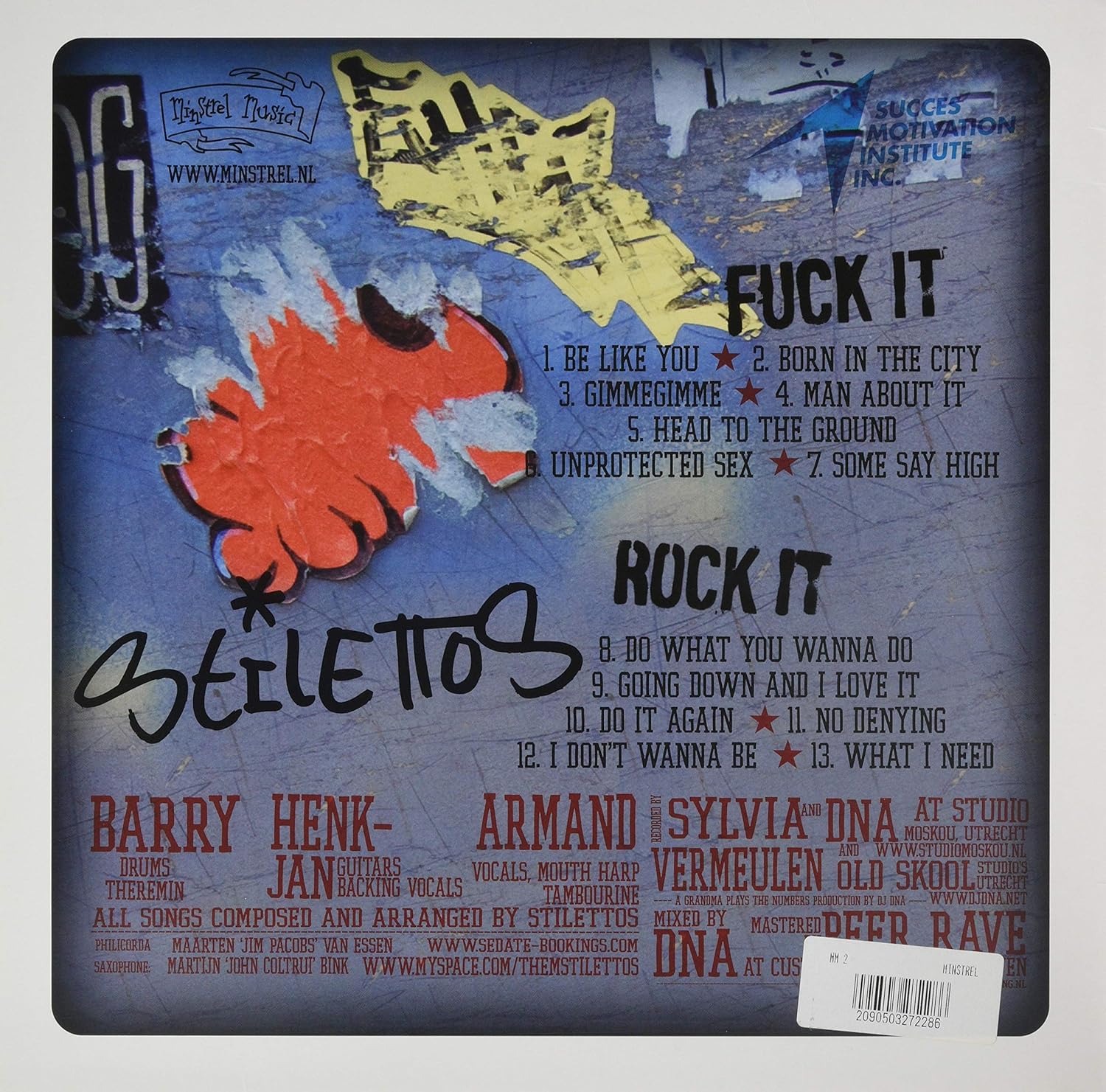 The Stilettos - Fuck It Rock It (Lp)