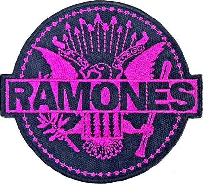 Ramones: Pink Seal Standard Patch (Toppa)