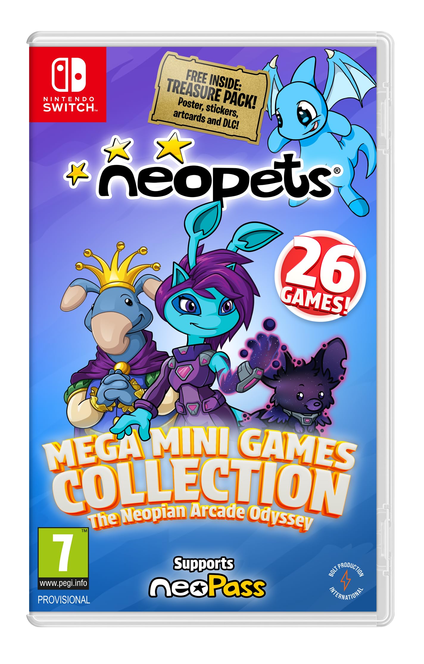 Neopets - Mega Mini Games Collection Day 1 Edition - Switch