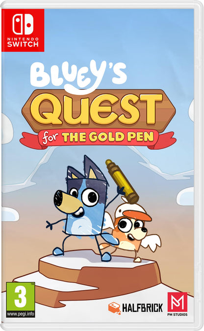 Bluey's Quests for the Gold Pen - Switch