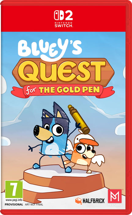 Bluey's Quests for the Gold Pen - Switch 2