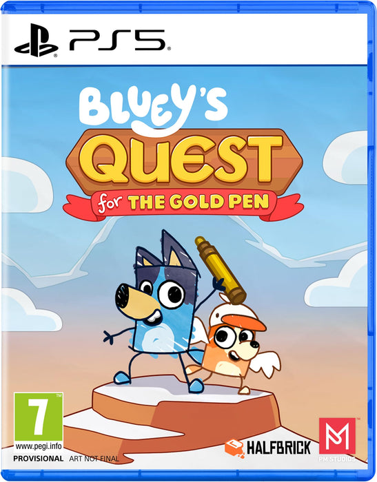 Bluey's Quests for the Gold Pen - PS5