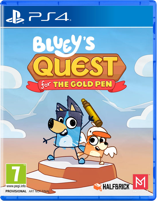 Bluey's Quests for the Gold Pen - PS4
