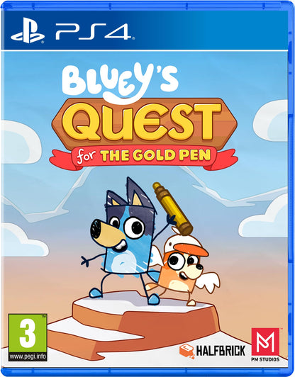 Bluey's Quests for the Gold Pen - PS4