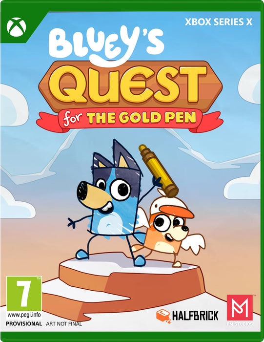 Bluey's Quests for the Gold Pen - Xbox