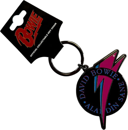 David Bowie: David Bowie Keychain. Aladdin Sane