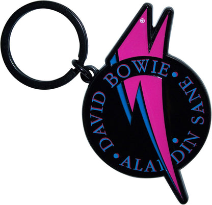 David Bowie: David Bowie Keychain. Aladdin Sane