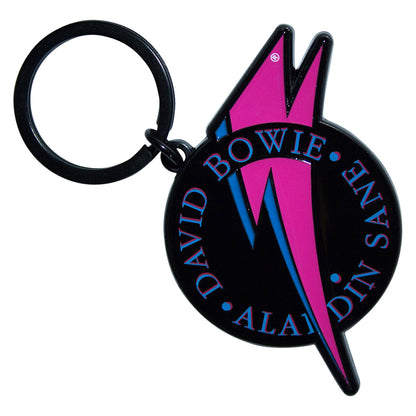 David Bowie: David Bowie Keychain. Aladdin Sane