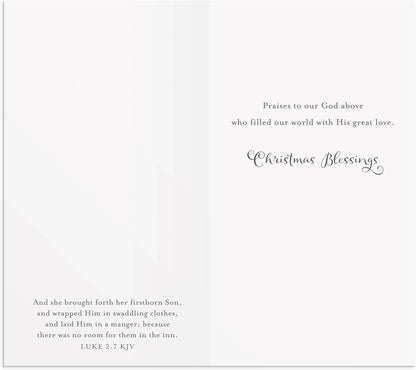 O Come Let Us Adore Him Boxed Cards (Box of 16)