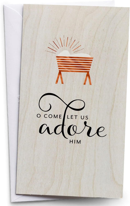 O Come Let Us Adore Him Boxed Cards (Box of 16)