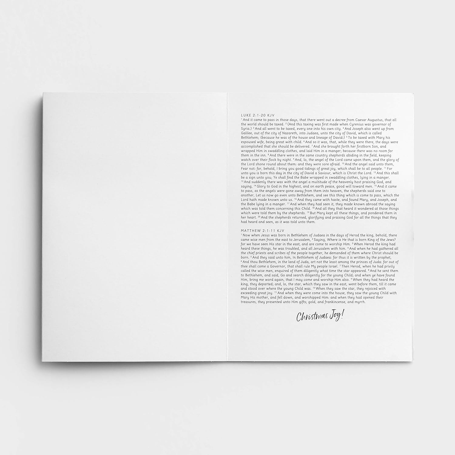 DaySpring - Christmas Story - 18 Christmas Boxed Cards and Envelopes, KJV - Special Edition 5-Panel Inspirational Christmas Cards (J3389), Multi