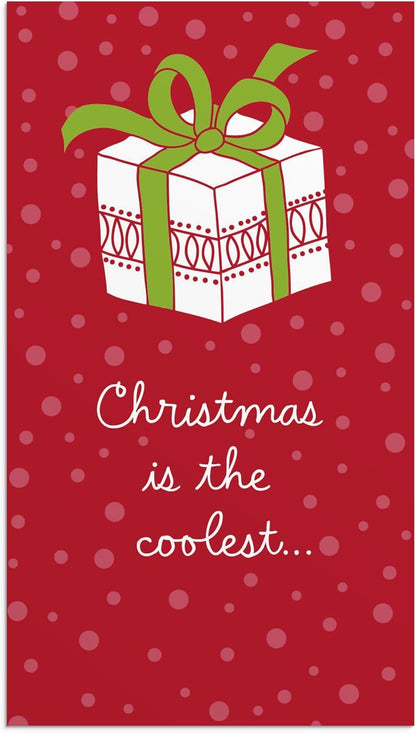 DaySpring Little Inspirations - Christmas is the coolest- 16 biglietti natalizi con buste, NLT (J6339), rosso