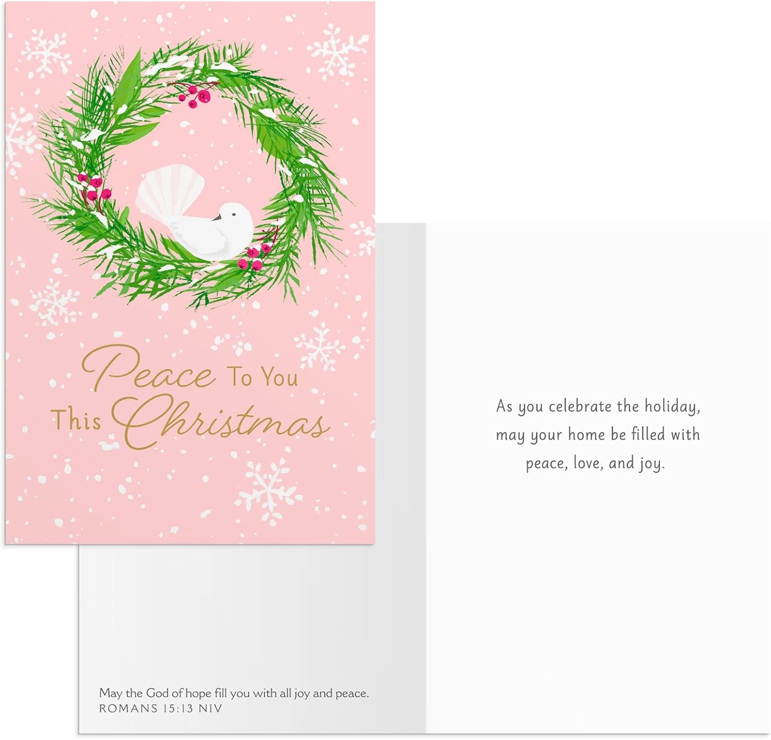 DaySpring Oh Holy Night – Religious Scenes Bulk Christmas Boxed Cards - 6 Design Assortment With KJV Scripture - 48 Inspirational Christmas Cards & Envelopes