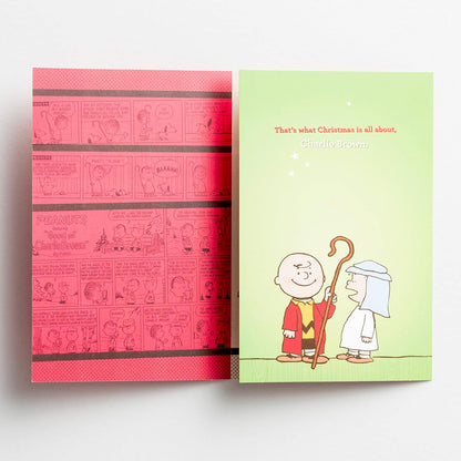 Christmas Boxed Cards: Peanuts - For Unto You (Box of 18)