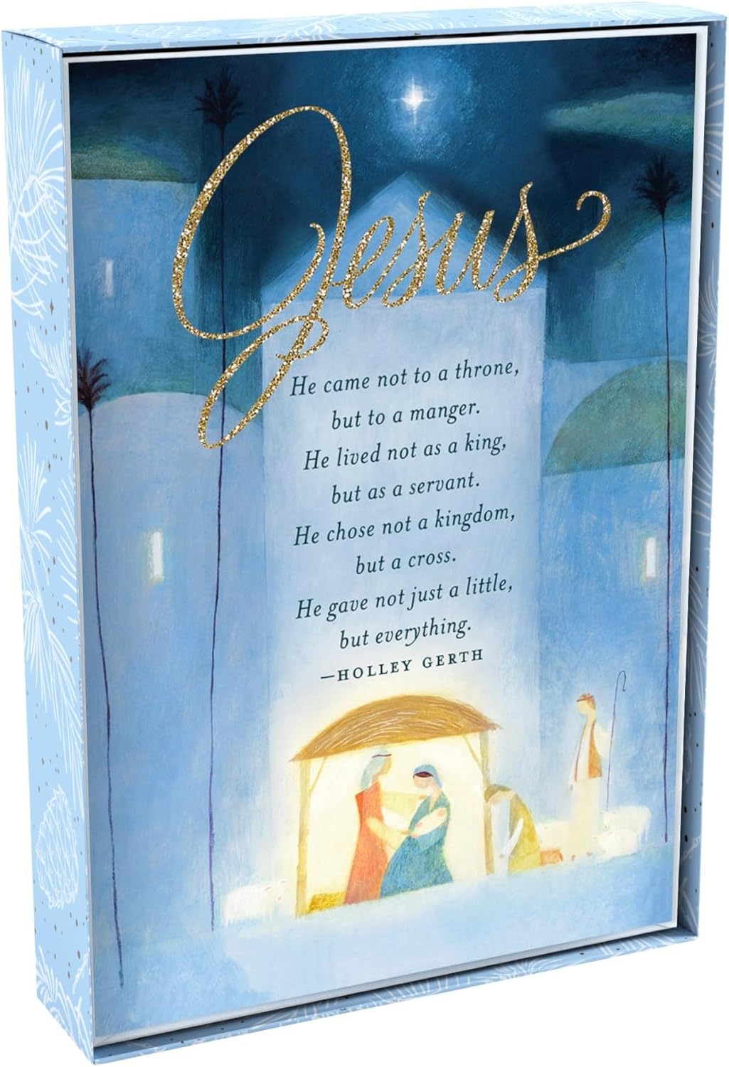 DaySpring - Jesus He Came Not to a Throne- 18 Christmas Boxed Cards, NKJV