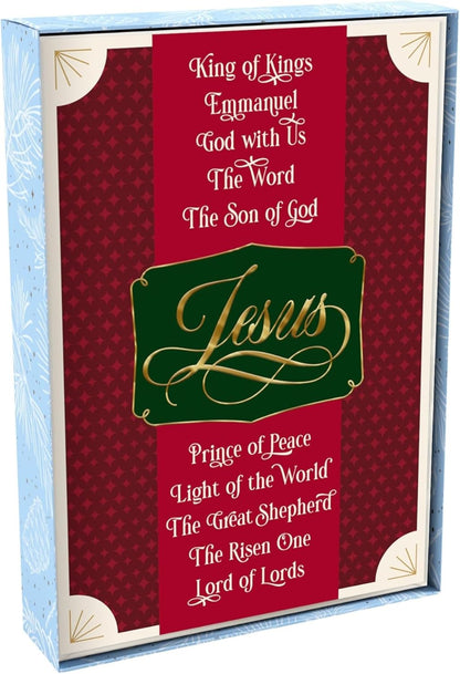 Christmas Boxed Cards: Names Of Jesus (Pack Of 18)