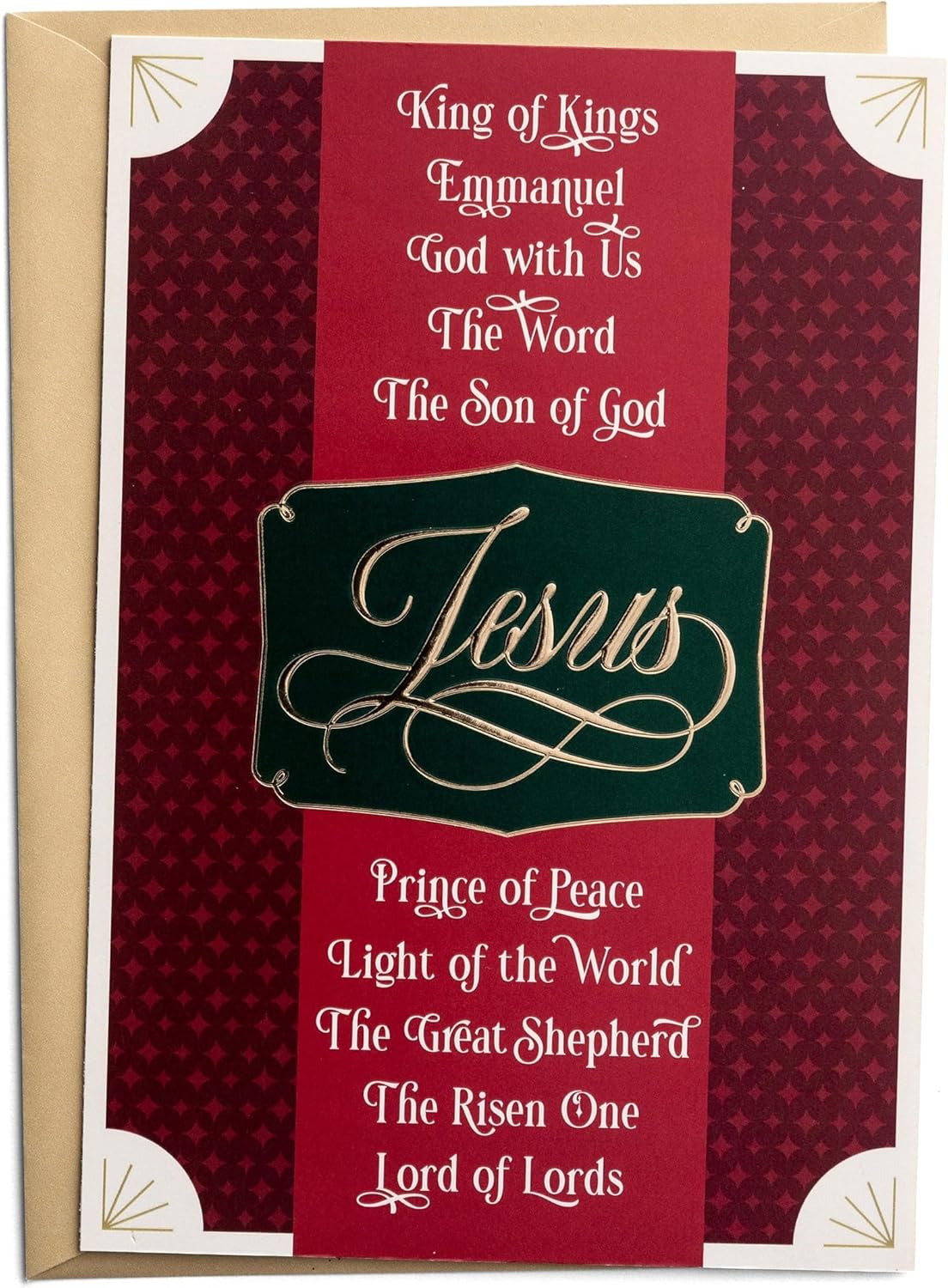 Christmas Boxed Cards: Names Of Jesus (Pack Of 18)