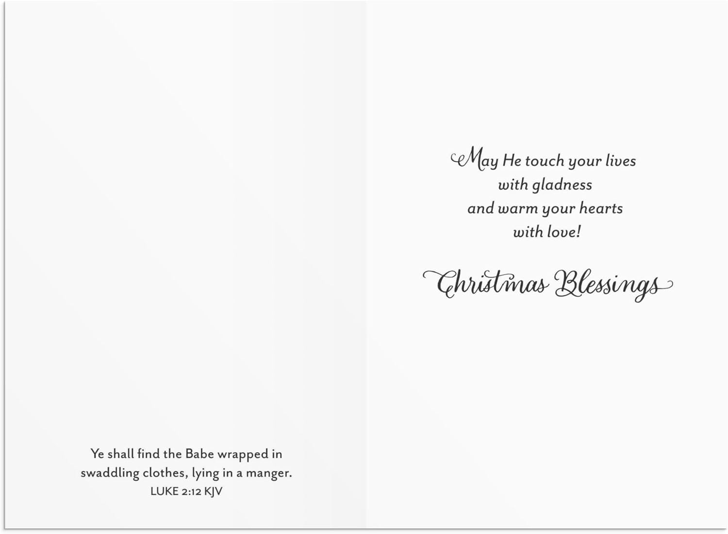 Christmas Cards: Animals At The Manger (Box of 18)