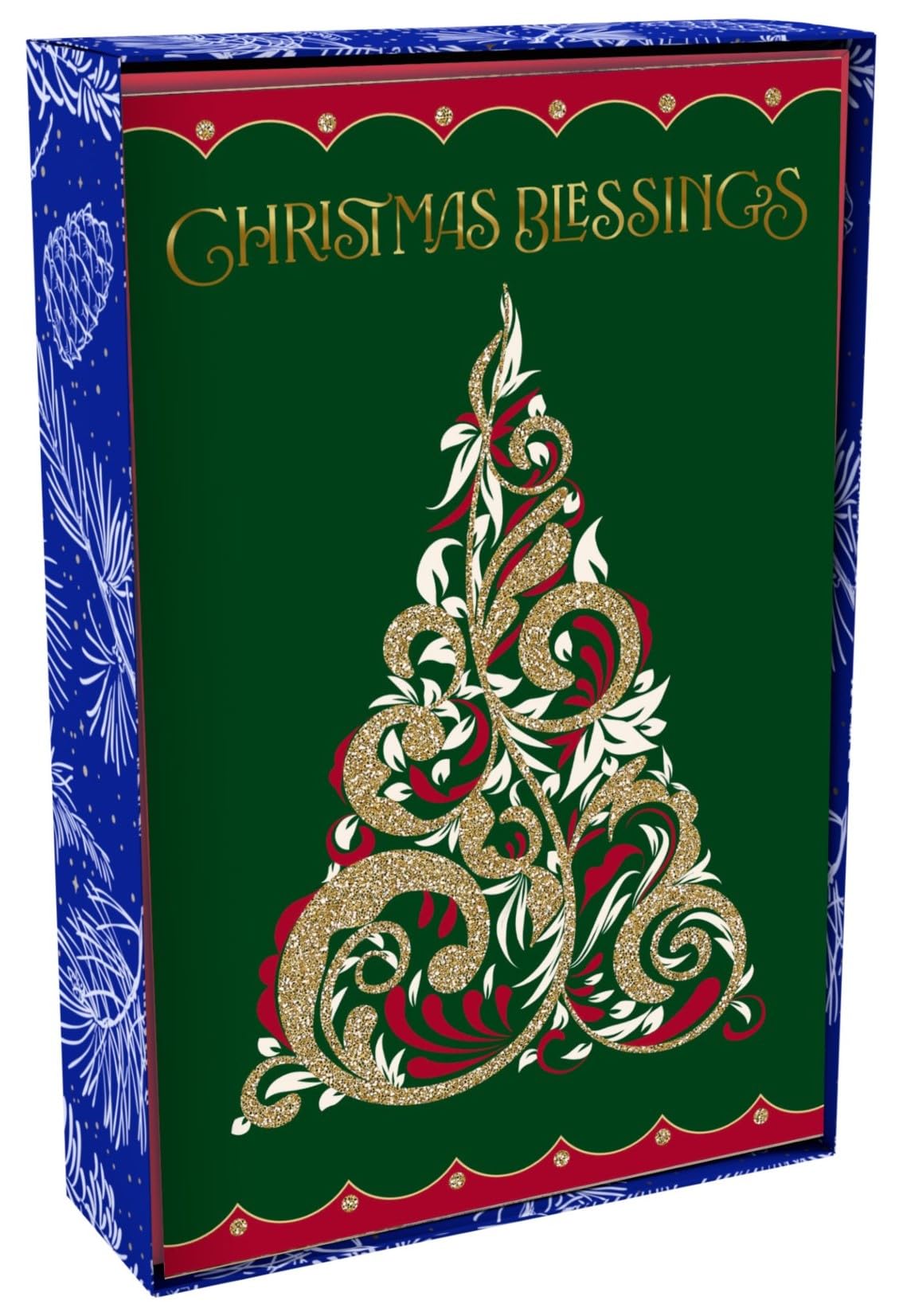 DaySpring - Christmas Blessings - 18 Christmas Boxed Cards