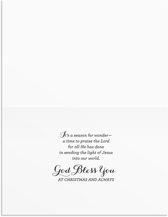 Christmas Boxed Cards: Thomas Kinkade - Walk In The Light