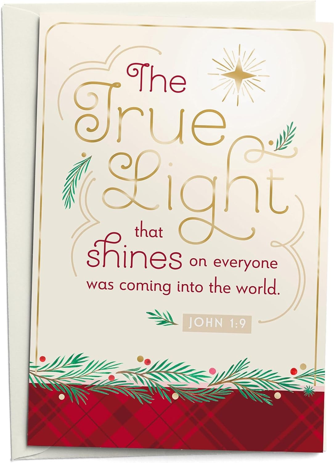 DaySpring - True Light - 18 Christmas Boxed Cards and Envelopes - Special Edition 5-Panel