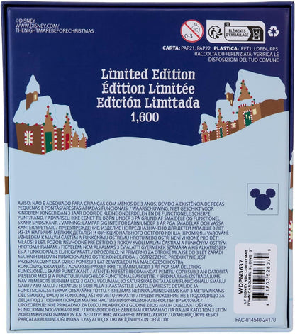 Loungefly Disney NBC Christmas Town Carousel Sliding 3" Collector Box Pin