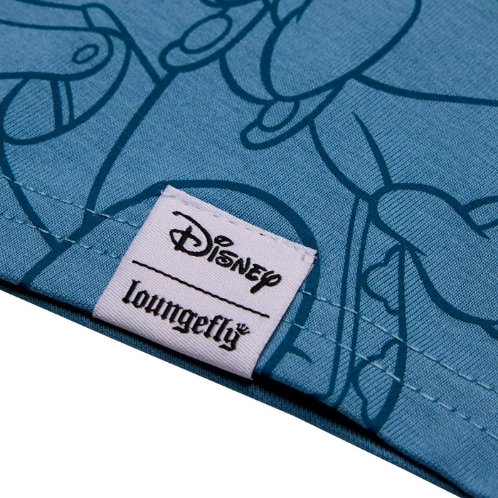 LF DISNEY PINOCCHIO BLU FAIRY SHIRRED RAGLAN MAGLIA
