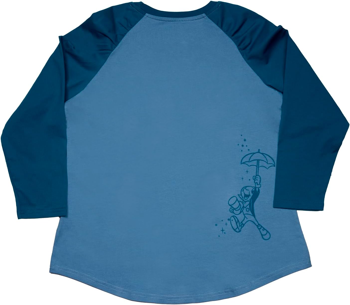 LF DISNEY PINOCCHIO BLUE FAIRY SHIRRED RAGLAN TEE