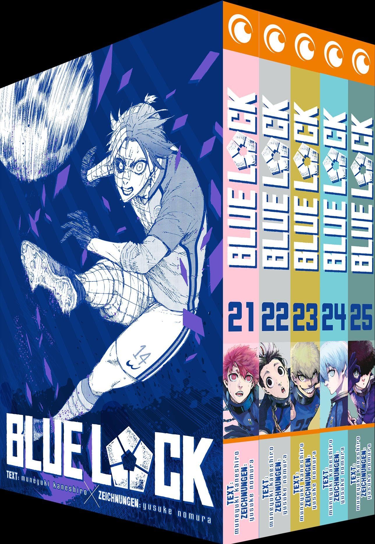 Blue Lock – Band 21-25 im Sammelschuber