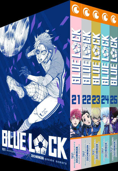 Blue Lock – Band 21-25 im Sammelschuber
