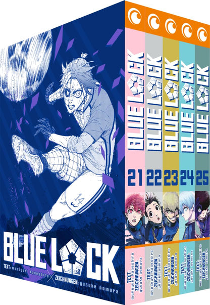 Blue Lock – Band 21-25 im Sammelschuber