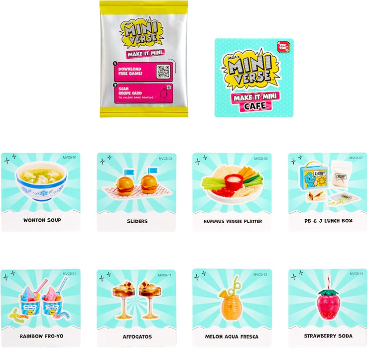 Mga Miniverse Food - Make It Mini Caf‚ Se??? 5 (546801)